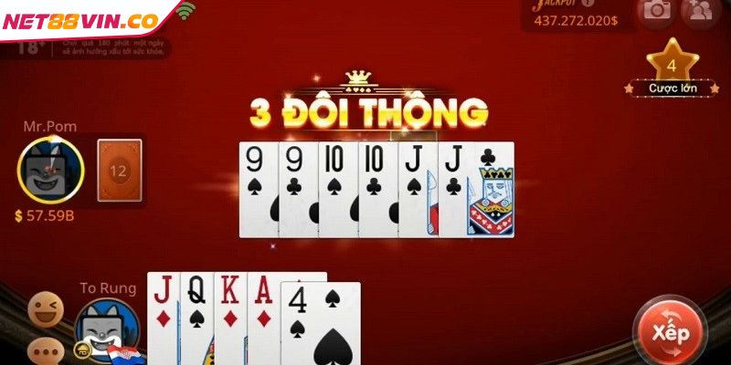 Bài Nhất Nhì Ba NET88 Tìm Hiểu Luật Chơi Và Bí Kíp Dễ Thắng Ưu tiên đánh các bộ bài khó thoát trước