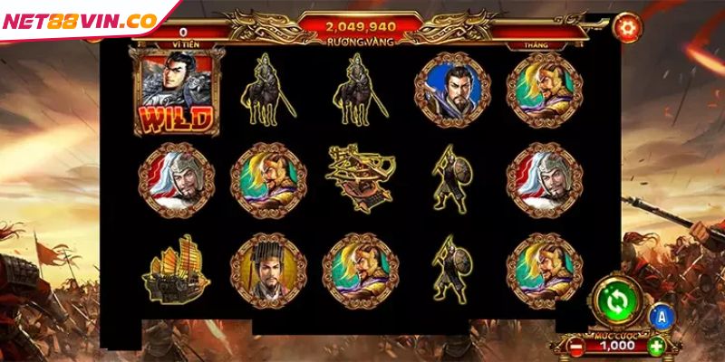 Tam Quốc Tranh Hùng NET88 Trải Nghiệm Slots Đỉnh Cao Nhất Tìm hiểu vài nét về Tam Quốc Tranh Hùng NET88