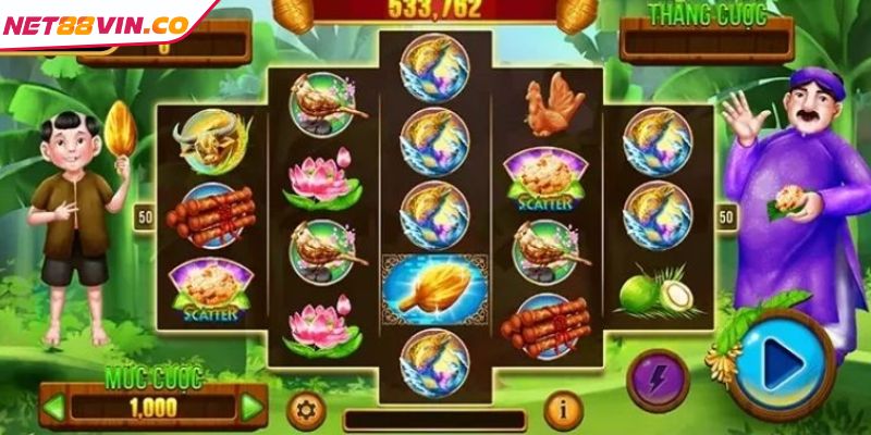 Thằng Bờm NET88 Trò Chơi Nổ Hũ Dân Gian Kết Hợp Hiện Đại Giới thiệu về trò game nổ hũ Thằng Bờm NET88
